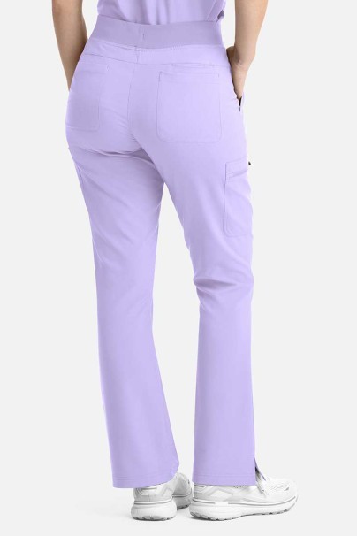 Dámská lékařská souprava Maevn Momentum (halenka Dolman, kalhoty Flare Leg) levandulová-2