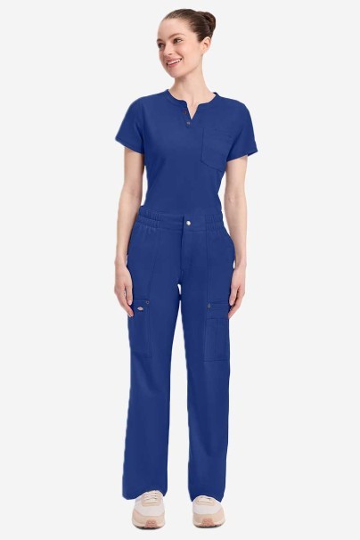 Dámské lékařské kalhoty Dickies EDS NXT Wide Leg tmavě modré-2