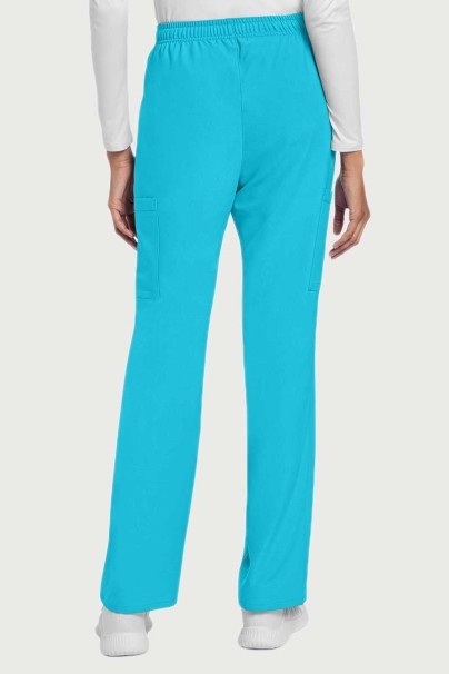 Dámská lékařská souprava Cherokee Ultra (halena V-neck, Cargo kalhoty) tyrkysová-6