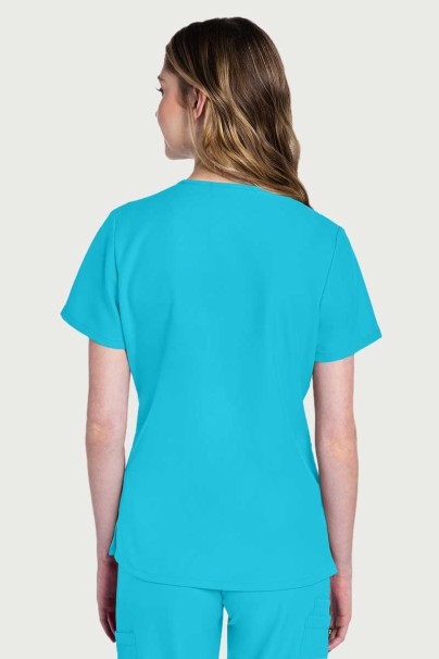 Dámská lékařská souprava Cherokee Ultra (halena V-neck, Cargo kalhoty) tyrkysová-2