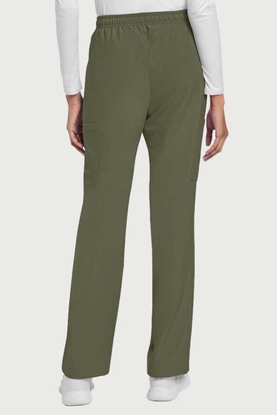 Dámská lékařská souprava Cherokee Ultra (halena V-neck, Cargo kalhoty) olivková-6