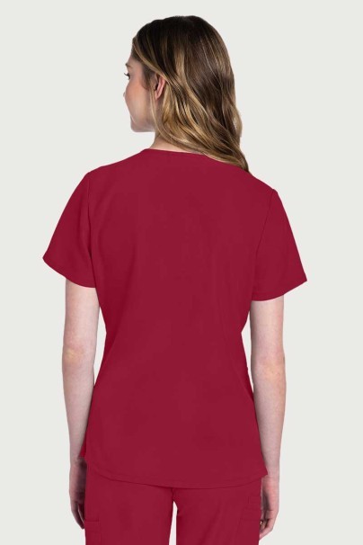 Dámská lékařská souprava Cherokee Ultra (halena V-neck, Cargo kalhoty) červená-2