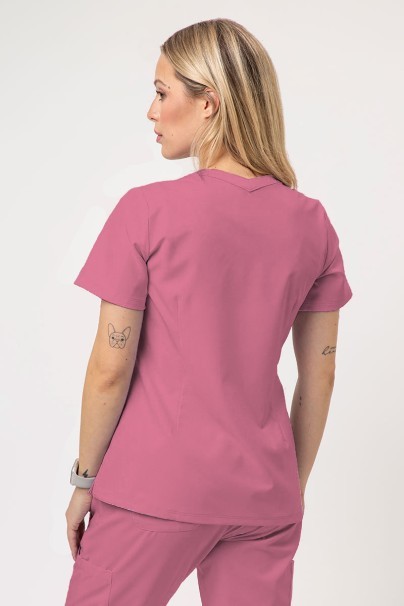Lékařská dámská souprava Maevn Momentum (halena Double V–neck, kalhoty 6-pocket) pastelově růžová-2