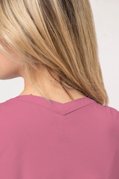 Lékařská dámská souprava Maevn Momentum (halena Double V–neck, kalhoty 6-pocket) pastelově růžová-4