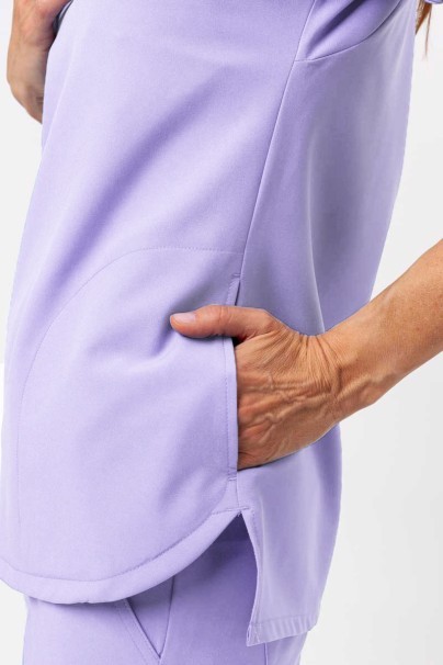 Dámská lékařská souprava Maevn Momentum (halenka Dolman, kalhoty Flare Leg) levandulová-5