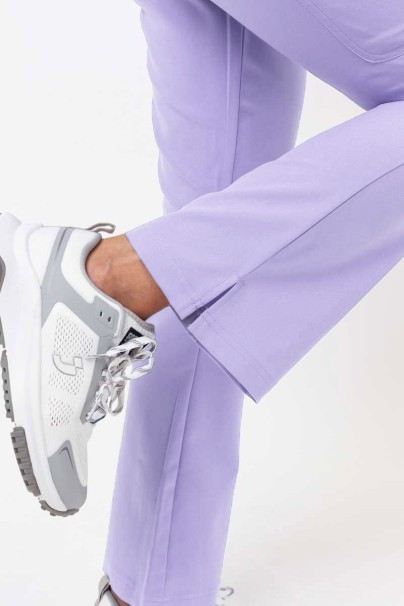 Dámská lékařská souprava Maevn Momentum (halenka Dolman, kalhoty Flare Leg) levandulová-11