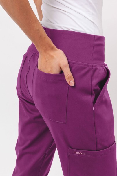 Dámské lékařské kalhoty Cherokee Achieve Jogger lilkové-4