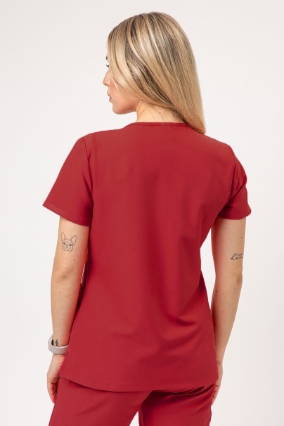 Dámská lékařská halena Cherokee Ultra V-neck Top červená-2