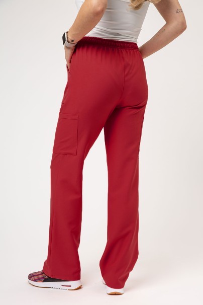 Dámské lékařské kalhoty Cherokee Ultra Cargo červené-2