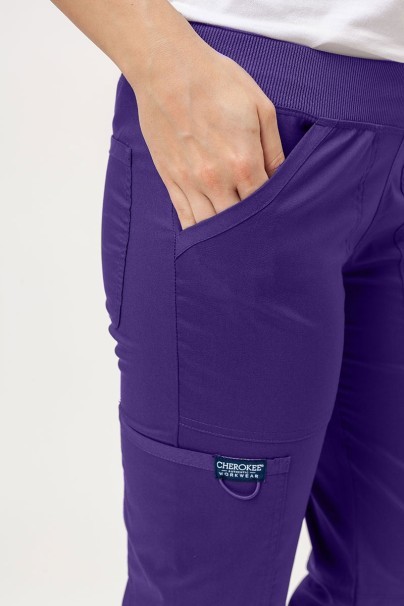 Dámská lékařská souprava Cherokee Revolution (halena Mock, kalhoty Straight) fialová-8