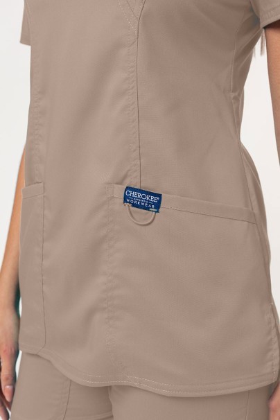 Dámská lékařská souprava Cherokee Revolution (halena Mock, kalhoty Straight) béžová-5