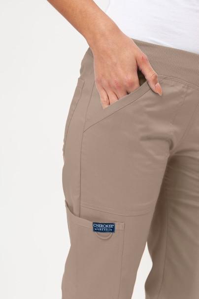 Dámská lékařská souprava Cherokee Revolution (halena Mock, kalhoty Straight) béžová-10