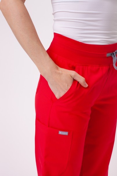 Dámské lékařské kalhoty Maevn Momentum Wide Leg červené
