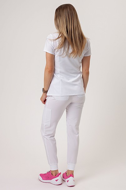 Dámské lékařské kalhoty Dickies EDS Essentials Mid Rise Jogger bílé