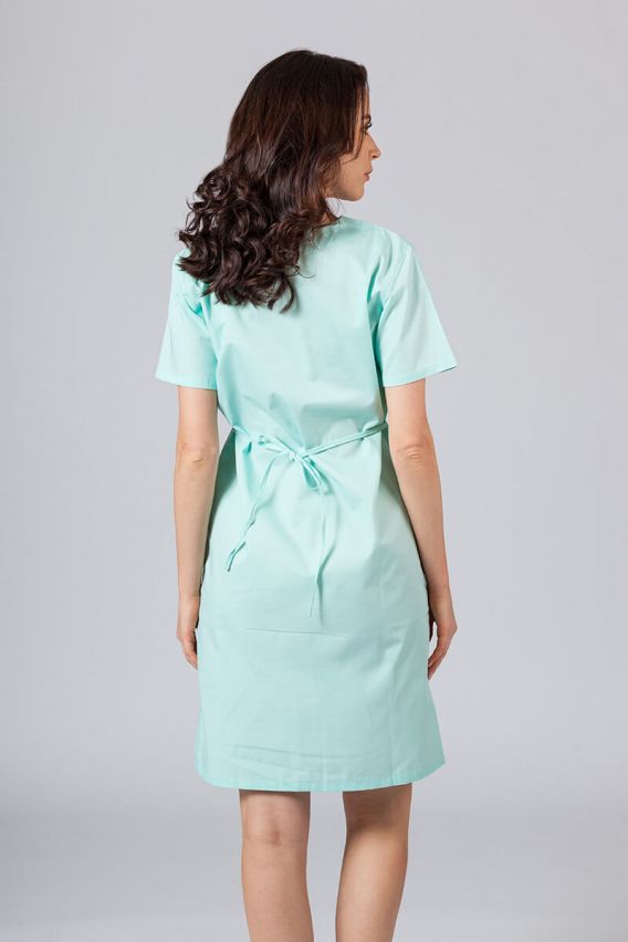 Lékařské jednoduché šaty Sunrise Uniforms mátové-2