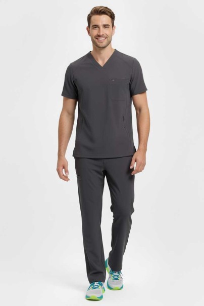 Pánské lékařské kalhoty Healing Hands Noah šedé-4