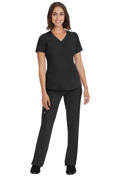 Dámská lékařská halena Healing Hands Monica V-neck černá-2
