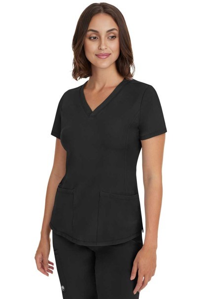 Dámská lékařská halena Healing Hands Monica V-neck černá-2
