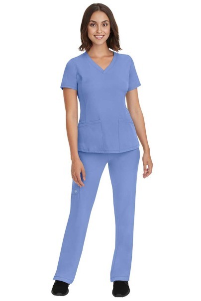 Dámská lékařská halena Healing Hands Monica V-neck klasicky modrá-3