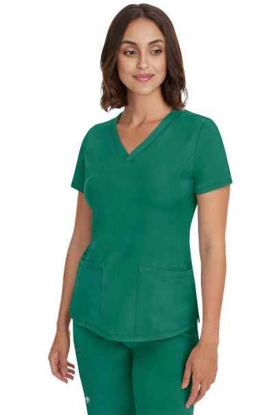 Dámská lékařská halena Healing Hands Monica V-neck zelená-2