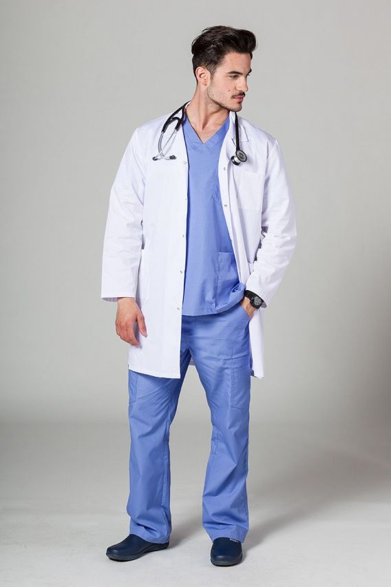 Lékařský plášť Sunrise Uniforms bílý-6