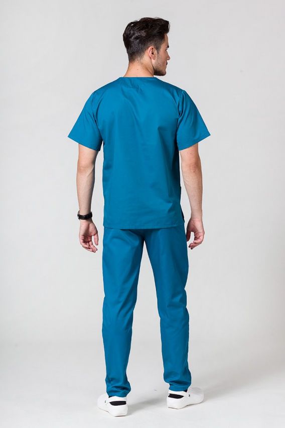 Univerzální lékařská halena Sunrise Uniforms karaibsky modrá-5