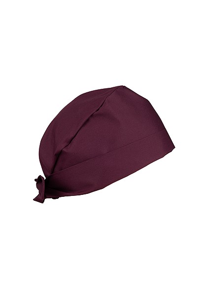 Lékařská čepice Sunrise Uniforms Fresh burgundová (zavinovací)