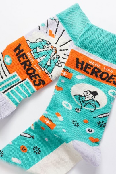 Barevné ponožky Real Life Heroes - UniformSocks-2