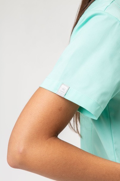 Dámské lékařské šaty Sunrise Uniforms Charm mátové-4