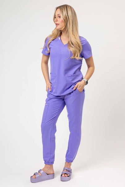 Dámská lékařská halena Cherokee Ultra V-neck Top levandulová-2