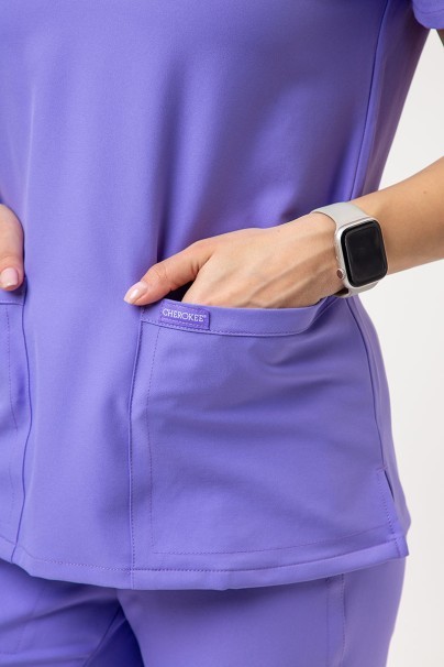 Dámská lékařská halena Cherokee Ultra V-neck Top levandulová-7