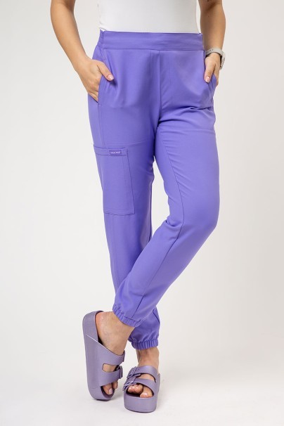 Dámská lékařská souprava Cherokee Ultra (halena V-neck, kalhoty Jogger) levandulová-6