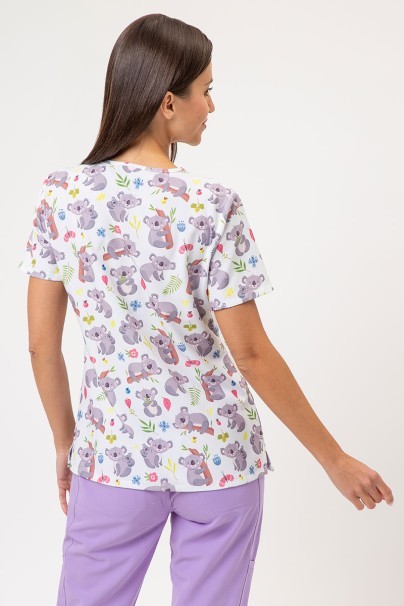 Dámská lékařská halena Sunrise Uniforms Prints Koala Cuddles-2