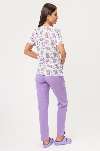 Dámská lékařská halena Sunrise Uniforms Prints Koala Cuddles-5