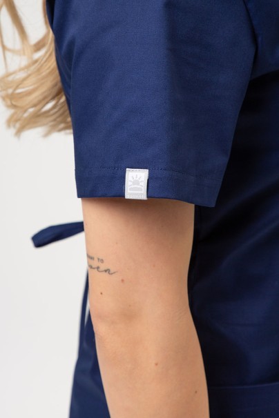 Dámské lékařské šaty Sunrise Uniforms Vital námořnická modř-5