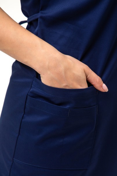 Dámské lékařské šaty Sunrise Uniforms Vital námořnická modř-4
