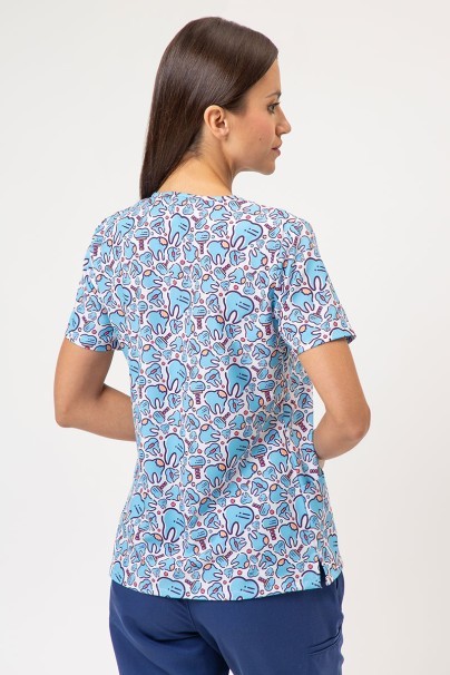 Dámská lékařská halena Sunrise Uniforms Prints Fix My Smile-2