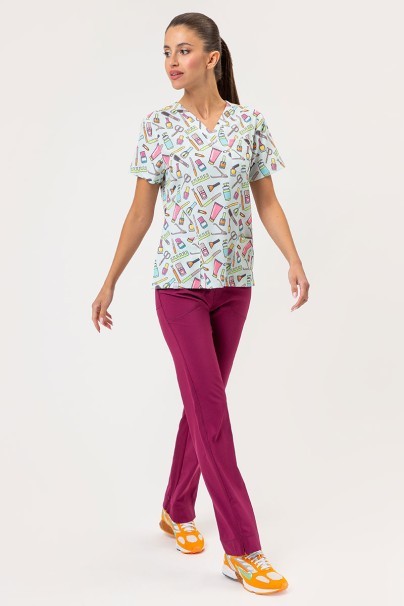 Dámská lékařská halena Sunrise Uniforms Prints Beauty Boost-2