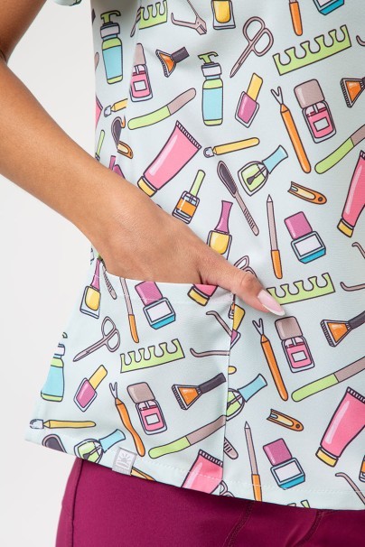 Dámská lékařská halena Sunrise Uniforms Prints Beauty Boost-3