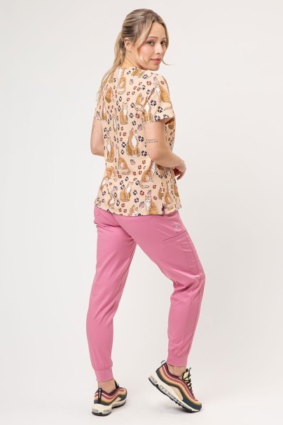 Dámská lékařská halena Sunrise Uniforms Prints Purrfect Relax-5