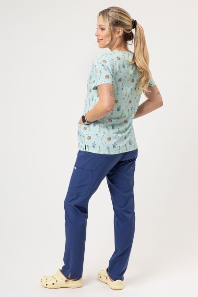 Dámská lékařská halena Sunrise Uniforms Prints Dental Friends-4