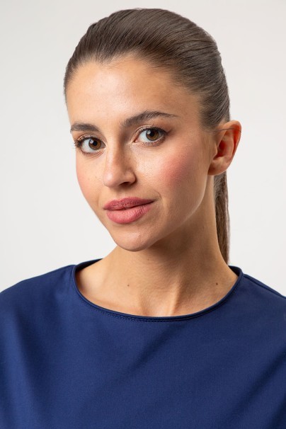 Dámské lékařské šaty Sunrise Uniforms Elite námořnická modř-3