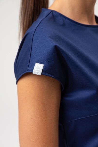 Dámské lékařské šaty Sunrise Uniforms Elite námořnická modř-5