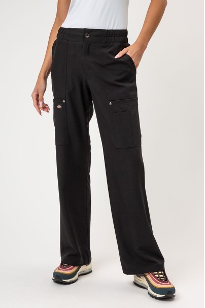 Dámská lékařská souprava Dickies EDS NXT (halena Round Neck, kalhoty Wide Leg) černá-6