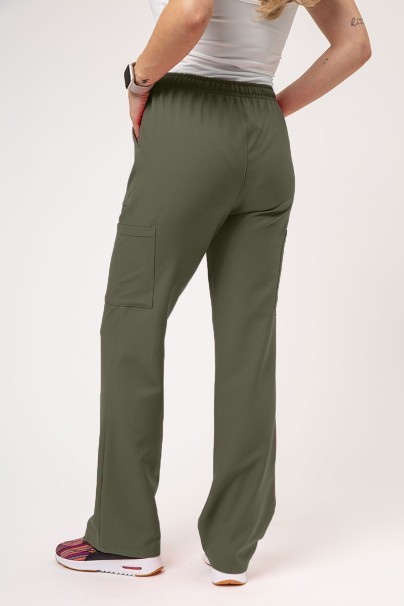 Dámské lékařské kalhoty Cherokee Ultra Cargo olivkové-2