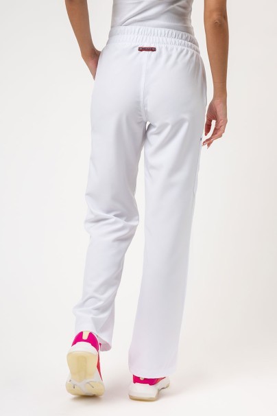 Dámské lékařské kalhoty Dickies EDS NXT Wide Leg bílé-2
