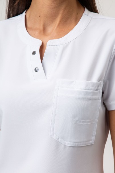 Dámská lékařská halena Dickies EDS NXT Round Neck bílá-3