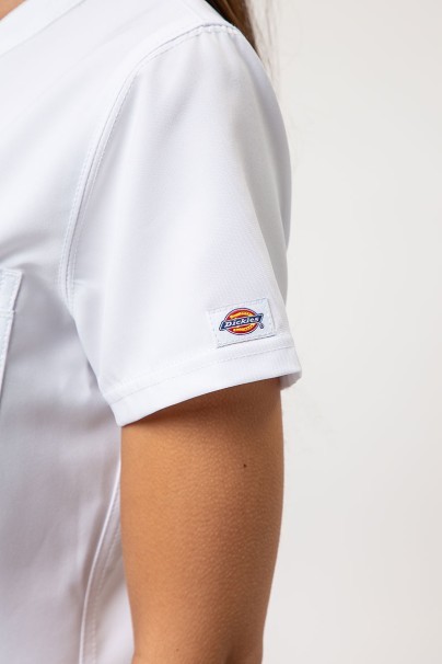 Dámská lékařská halena Dickies EDS NXT Round Neck bílá-4