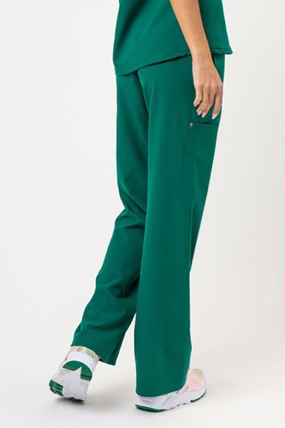 Dámské lékařské kalhoty Dickies EDS NXT Wide Leg zelené-2