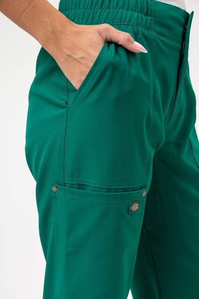 Dámské lékařské kalhoty Dickies EDS NXT Wide Leg zelené-2